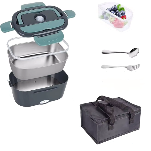 Boîte à Lunch Électrique Chauffante 1,5L Portable
