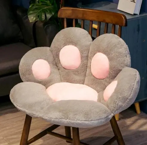 Coussin Mignon Patte de Chat – Doux, Confortable pour Chaises