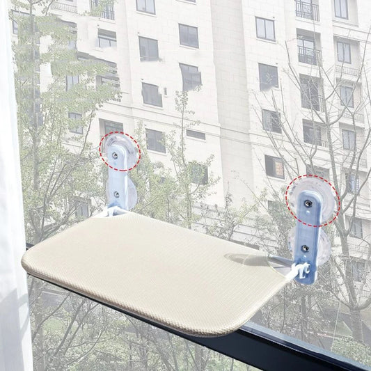 Hamac Pliable pour Chat avec Ventouses – Confort et Praticité pour Votre Félin